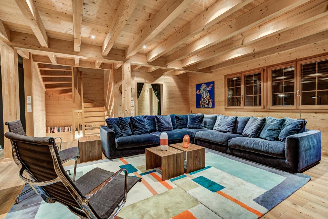 Chalet Le Chapeau Ла-Тзума Экстерьер фото