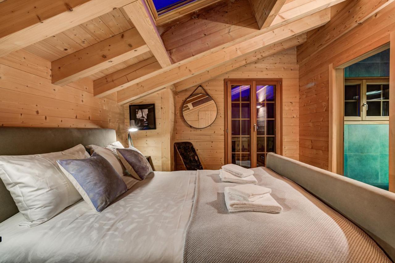 Chalet Le Chapeau Ла-Тзума Экстерьер фото