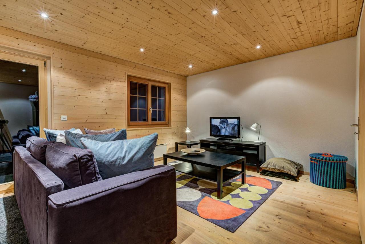 Chalet Le Chapeau Ла-Тзума Экстерьер фото